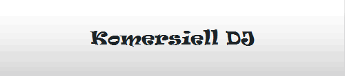 Komersiell DJ